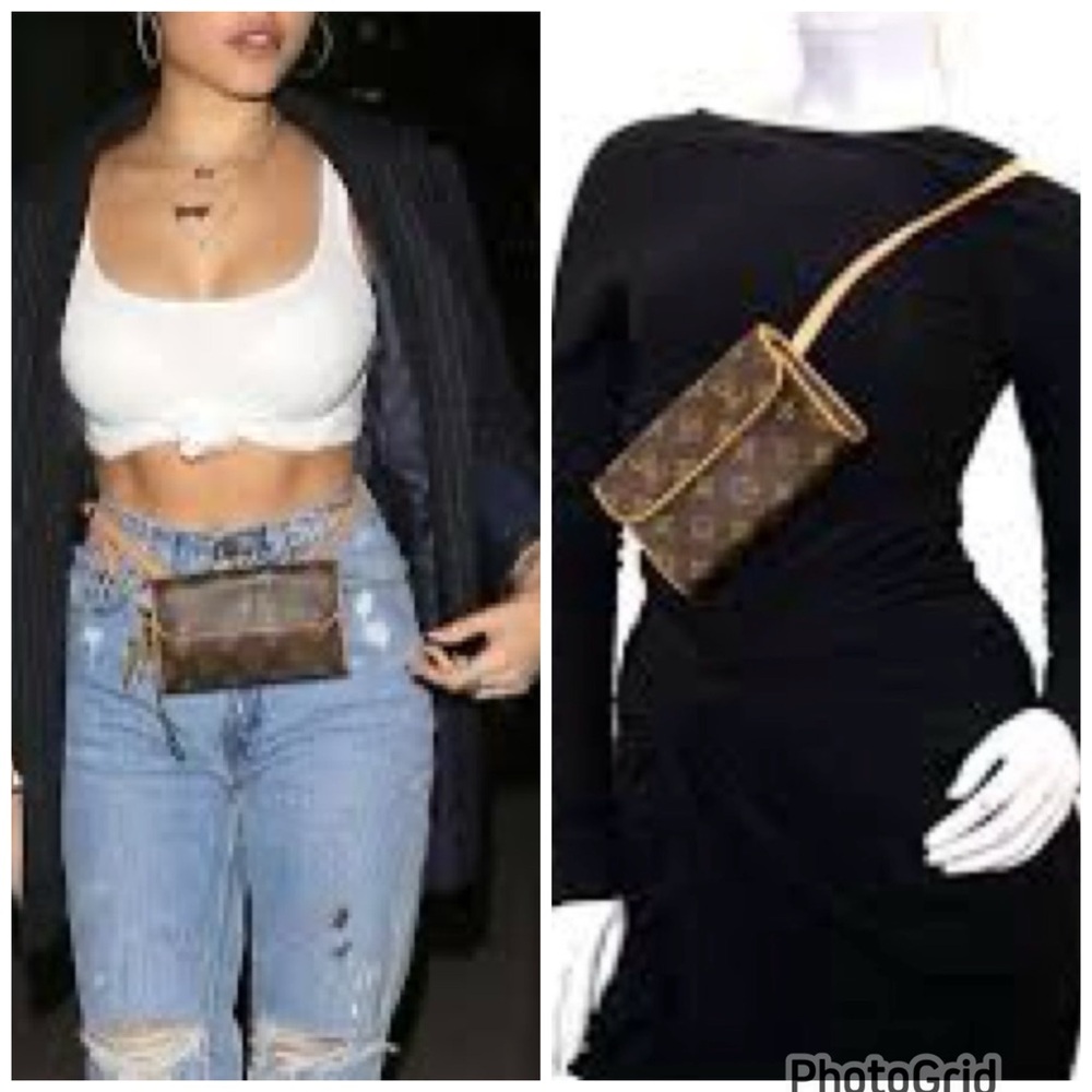 SOLD❤️ LOUIS VUITTON Pochette Florentine Monogram Bum/ Belt Bag Fanny Pack + COA - Picture 6 of 16